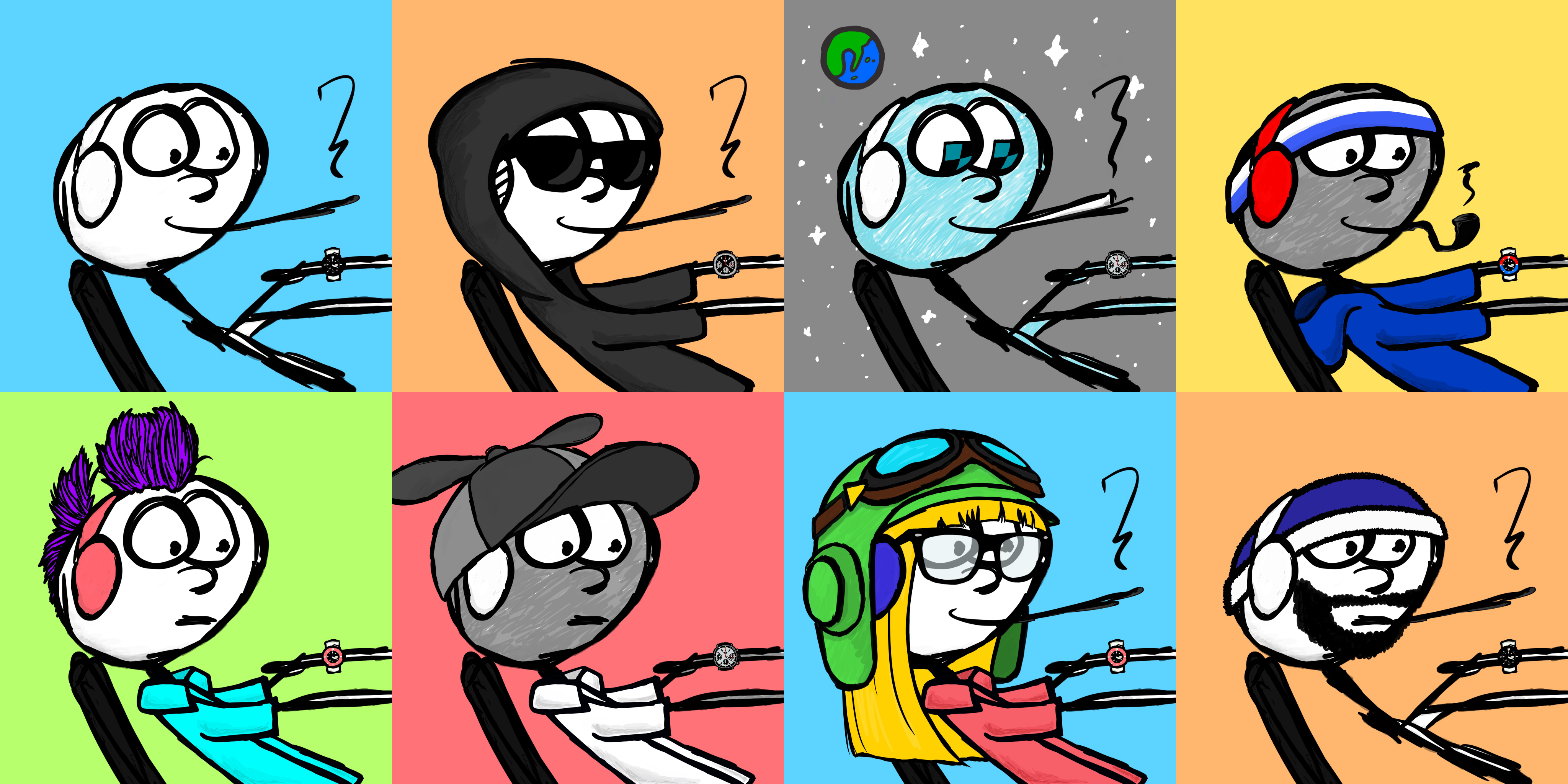 Sketchy mfers art preview